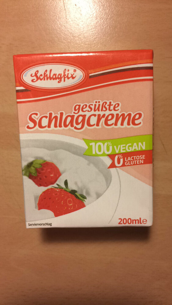 photo of Schlagfix Gesüßte Schlagcreme shared by @elifdemir on  28 Oct 2020 - review