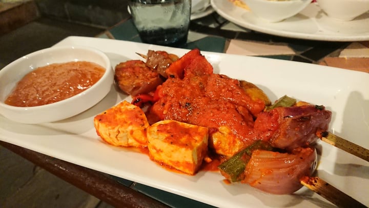 photo of Original Sin Mediterranean Restaurant Tandoori Skewer shared by @hollya113 on  12 Aug 2020 - review