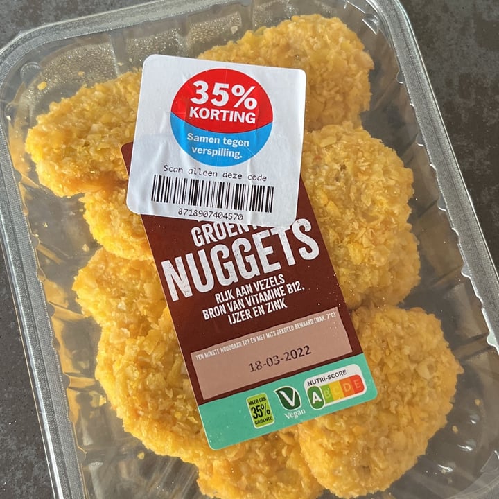 photo of Albert Heijn Groente nuggets shared by @kirsten309 on  18 Mar 2022 - review
