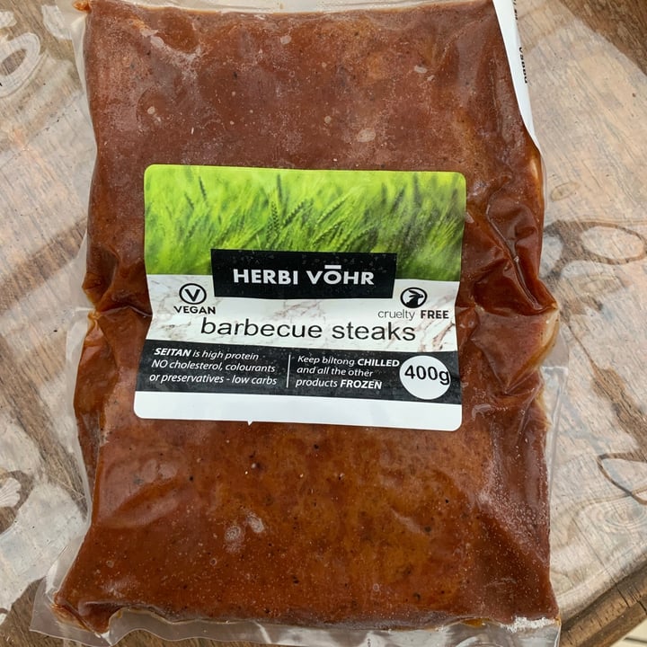 review photo of HERBI VŌHR Barbacue Steaks shared by @kyrapape on 16 Aug 2021 - review