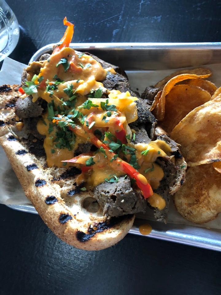 photo of The Leaf and Seed Cafe Philly Cheesesteak shared by @olivepet on  27 Feb 2020 - review