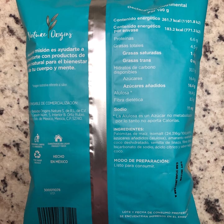 photo of Nature origins Pop corn shared by @idkmoa157 on  29 Sep 2021 - review