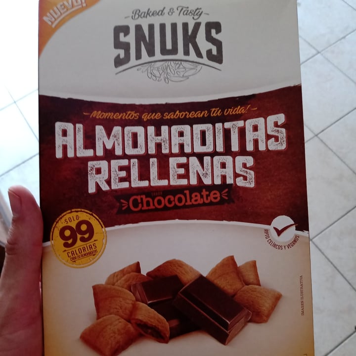 photo of Snuks Almohaditas Rellenas de Chocolate shared by @lisandrowinter on  14 May 2020 - review