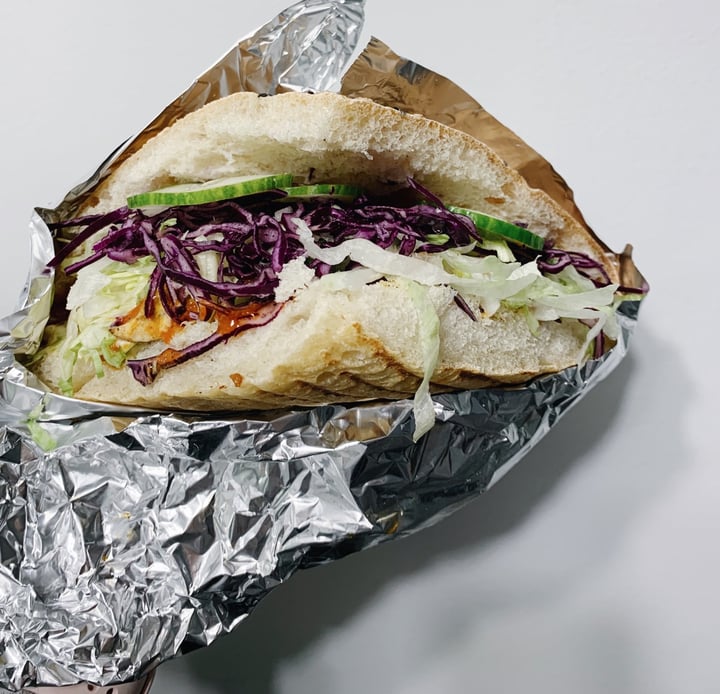 photo of Wolf Down Tofu döner shared by @lilplantedvegan on  05 Dec 2020 - review