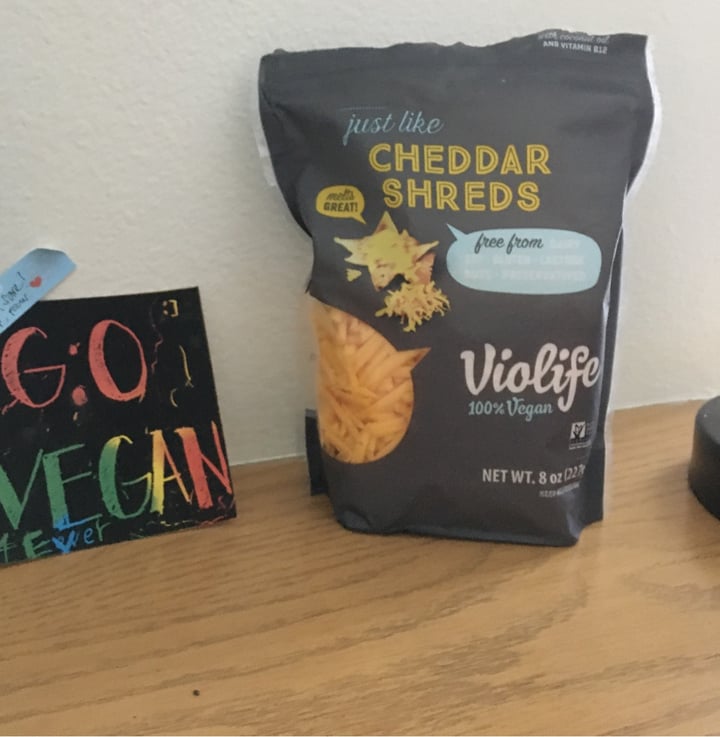photo of Violife Cheddar Shreds shared by @mar28 on  28 Jun 2020 - review