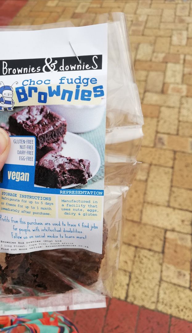 photo of Brownies & downieS Vegan Brownie shared by @simonel on  21 Dec 2019 - review