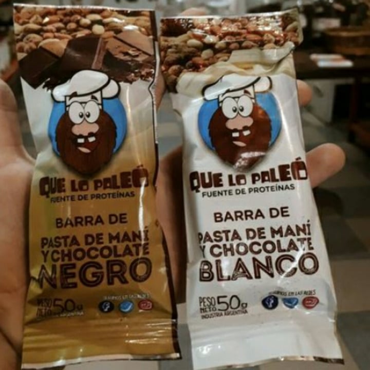 photo of Que lo paleo Barras proteicas de mani y chocolate shared by @lauesp5 on  12 Apr 2021 - review
