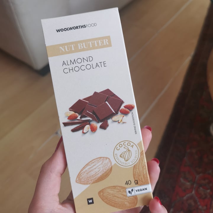 photo of Woolworths Food Nut Butter Almond Chocolate shared by @fernabraham on  22 Nov 2020 - review