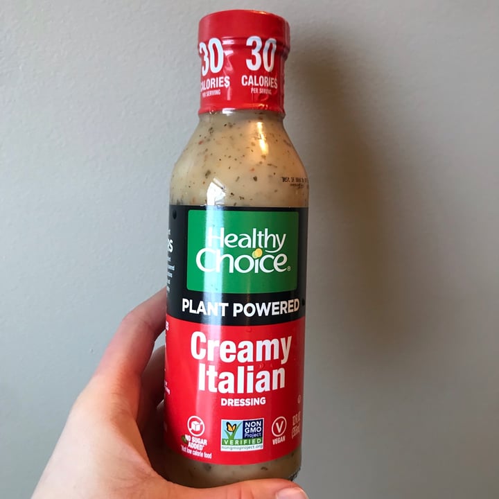 photo of Healthy Choice Plant Powered Creamy Italian Dressing shared by @plants on  10 Mar 2022 - review