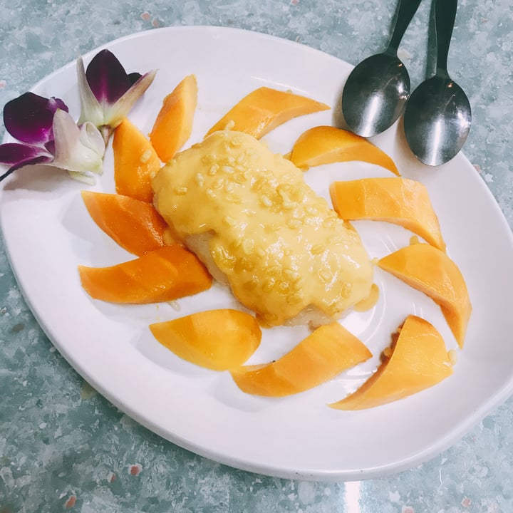 photo of Thai Vegetarian Food Mango Sticky Rice shared by @kaylabear on  15 Apr 2018 - review