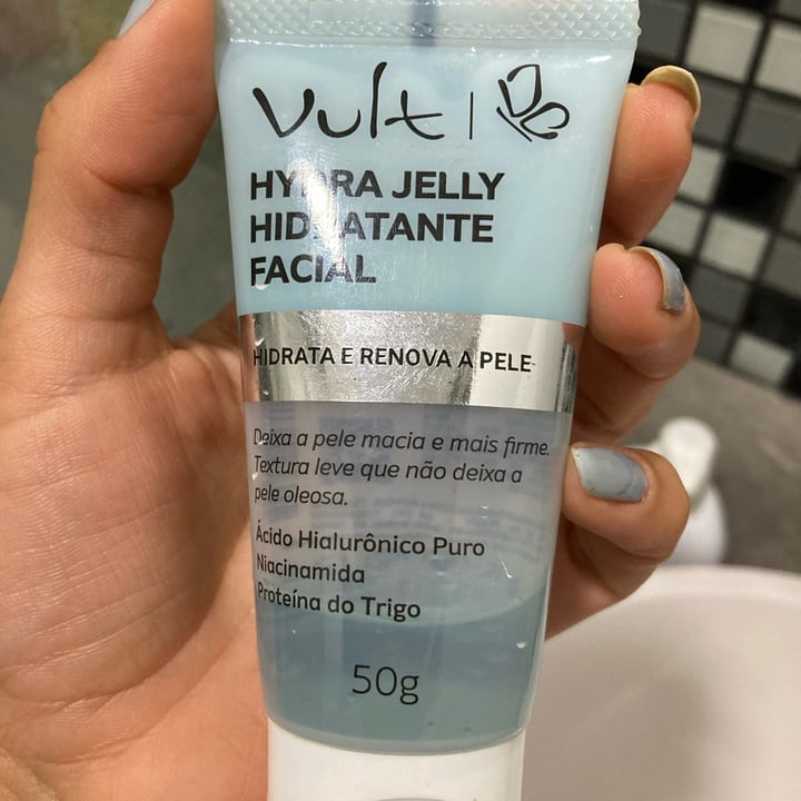 photo of vult Hidratante Jelly Ácido Hialurônico shared by @cordeirothais on  27 Apr 2022 - review