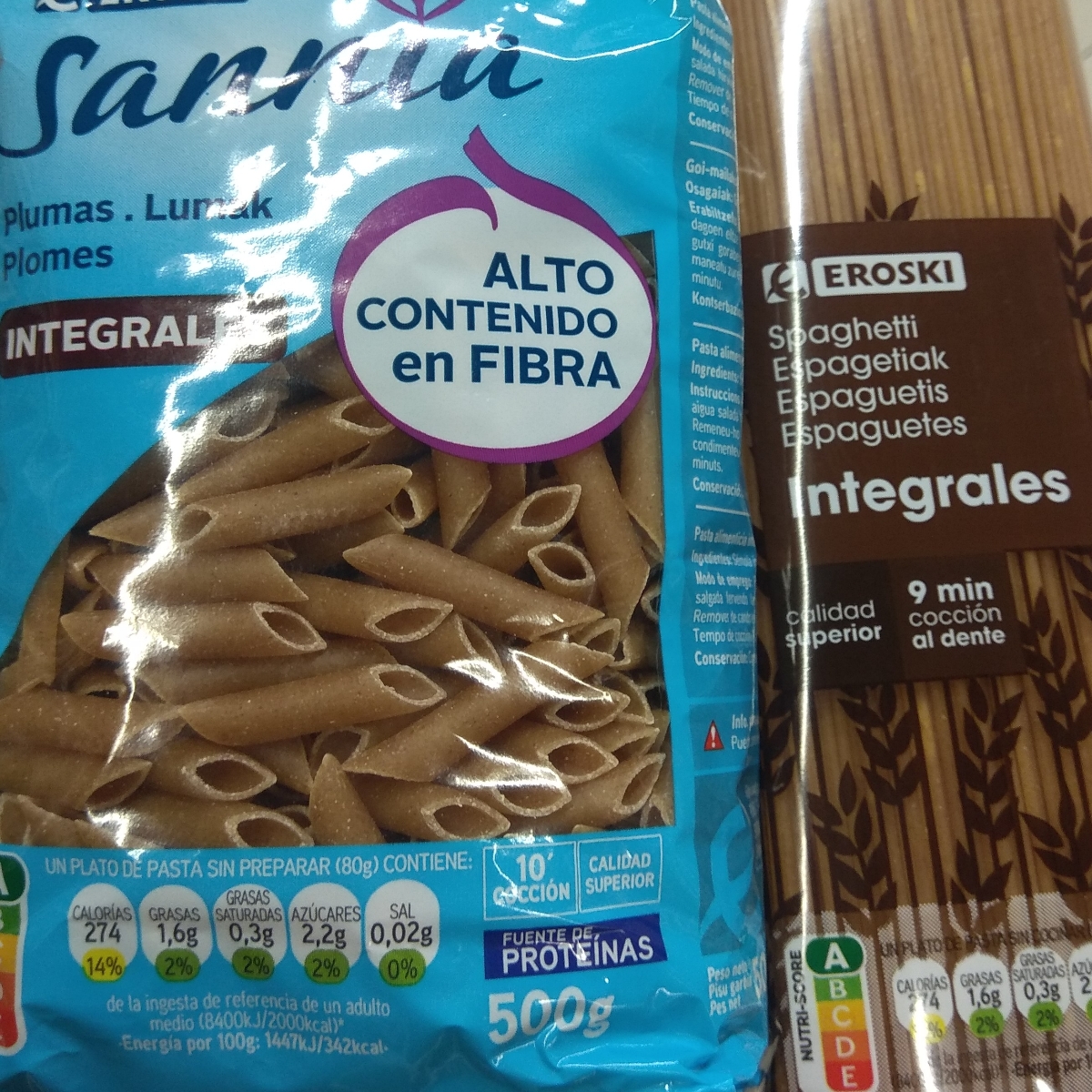 Eroski Pasta Integral Reviews abillion