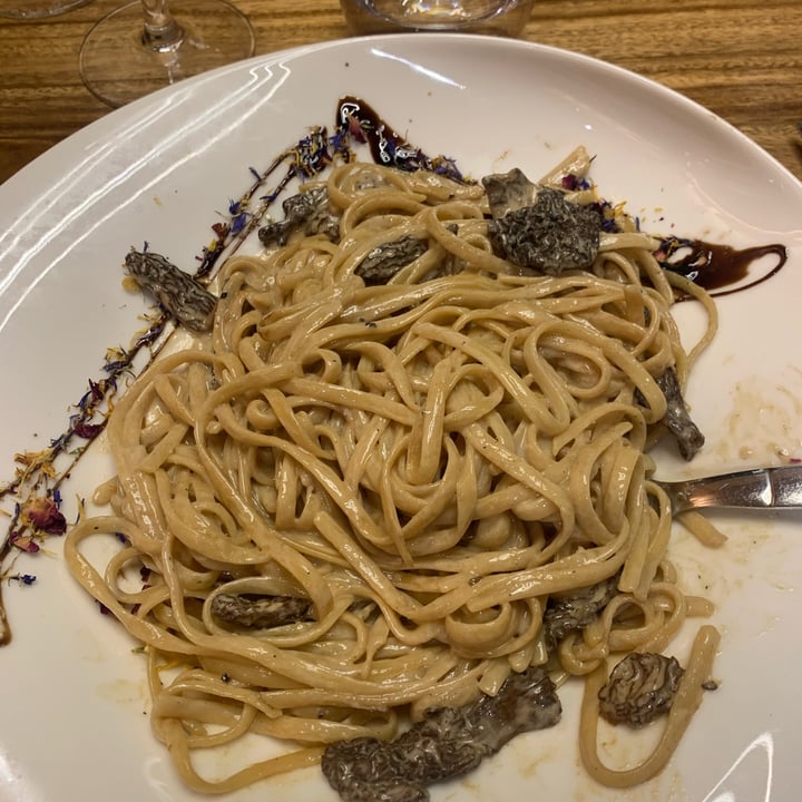 photo of Le refuge étoilé linguine con latte di cocco e funghi shared by @giorgiap on  27 Jul 2022 - review