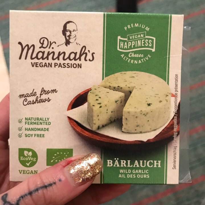 photo of Dr. Mannah's Cream Cheese Bärlauch shared by @annbience on  03 Feb 2022 - review