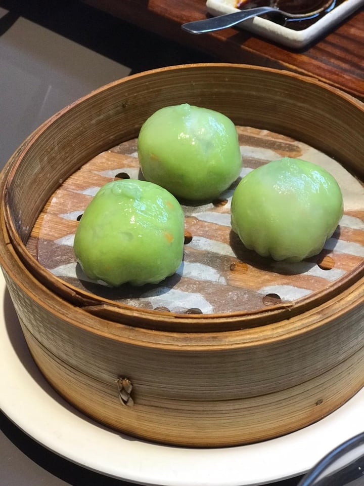 review photo of Foo - Asian Tapas Wasabi Truffle Edamame Dumpling shared by @veggieinsingapore on 29 Dec 2019 - review
