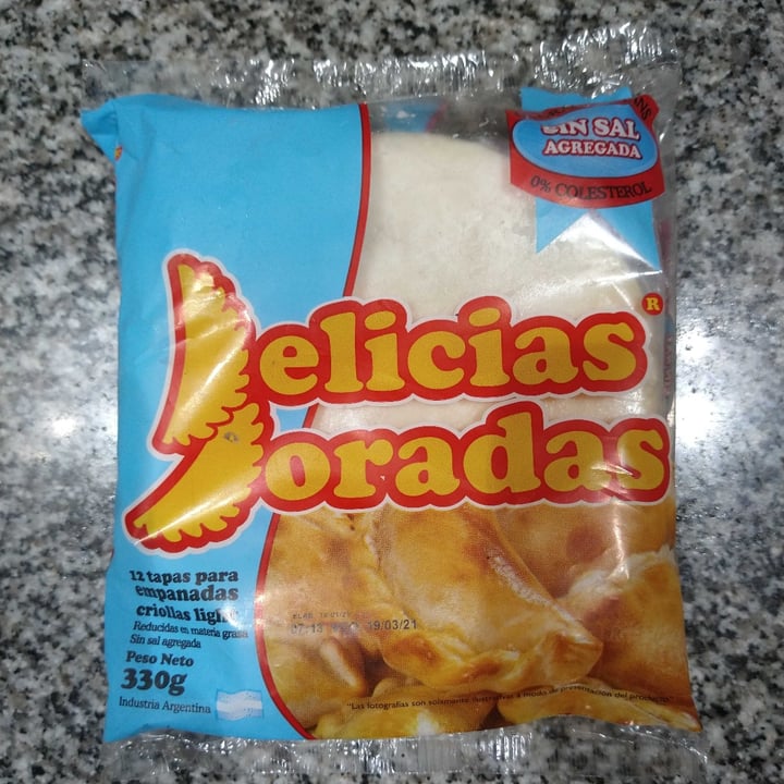 photo of Delicias doradas Tapas Para Pascualina Criollas Light shared by @micae on  06 Mar 2021 - review