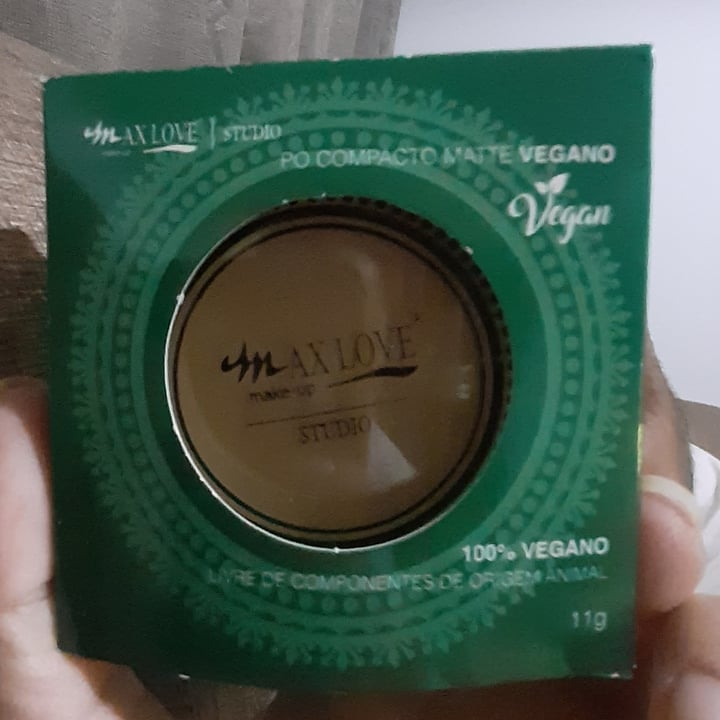 review photo of MAX LOVE make Up Studio Pó Compacto matte Vegano MAX LOVE shared by @camila-araujo on 16 Jul 2021 - review