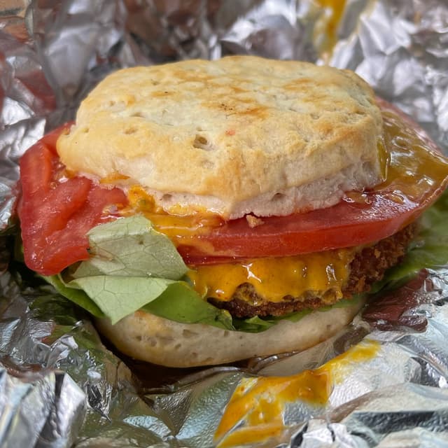 Photo of the dish “Cajun Chxn Biscuit”