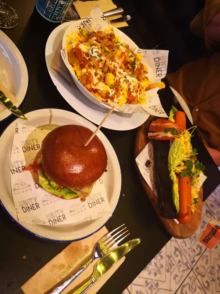 review photo of Unity Diner VFC Burger shared by @shezza on 01 Apr 2020 - review