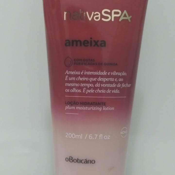 review photo of O Boticário Loção Hidratante - NativaSPA shared by @annabia on 12 Dec 2021 - review