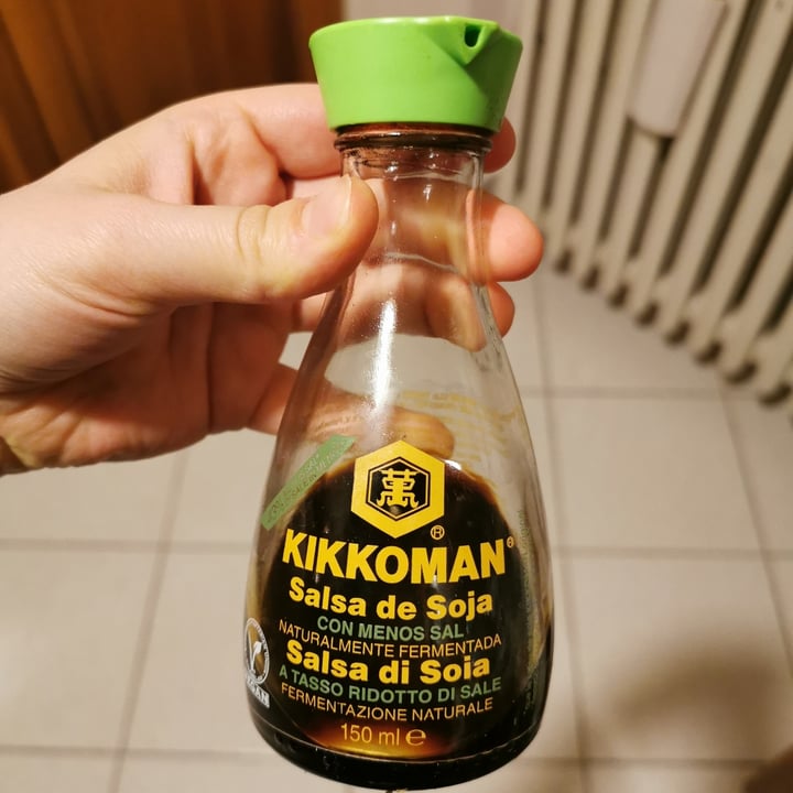 photo of Kikkoman Less Sodium Soy Sauce shared by @alessiagiorgini on  31 Mar 2022 - review