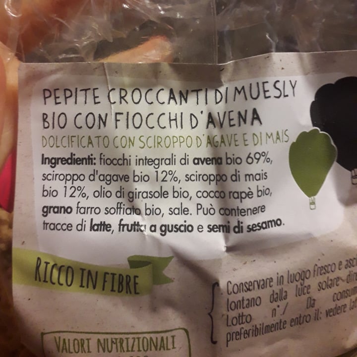 photo of Fior di Loto Crunchy Bio con Fiocchi d'Avena shared by @elisabeletta on  18 Aug 2020 - review