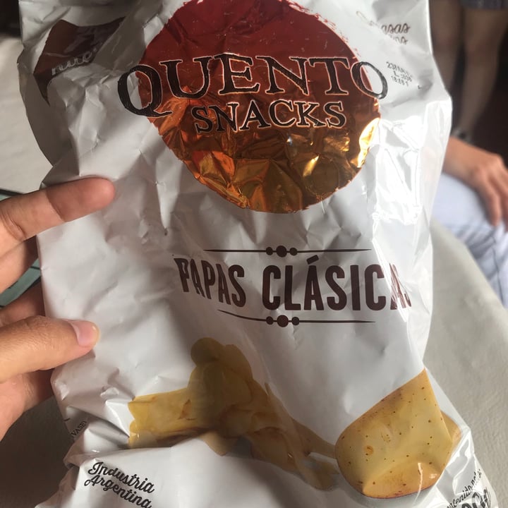 photo of Quento Snacks Papas fritas clasica shared by @maiceva on  16 Feb 2021 - review