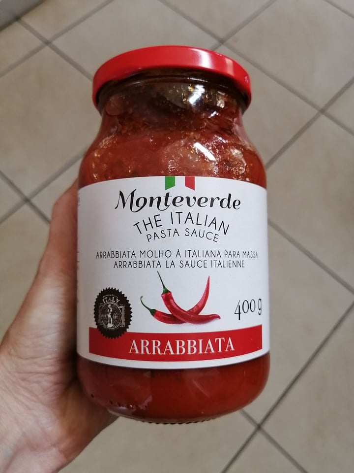 photo of Monteverde Arrabiata Pasta Sauce shared by @veronicaclare on  19 Jan 2020 - review