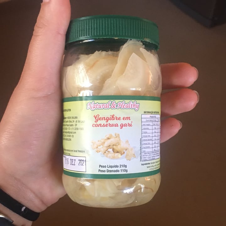 review photo of Natural & healthy Gengibre em conserva gari shared by @johanjasselli on 12 Jul 2021 - review