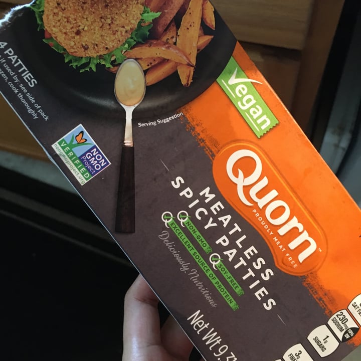 photo of Quorn Vegan Hot & Spicy Burgers shared by @mar28 on  20 Sep 2020 - review
