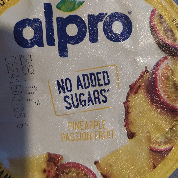 photo of Alpro Ananas Fruit Passion Yogurt shared by @erica2290 on  15 Jul 2022 - review