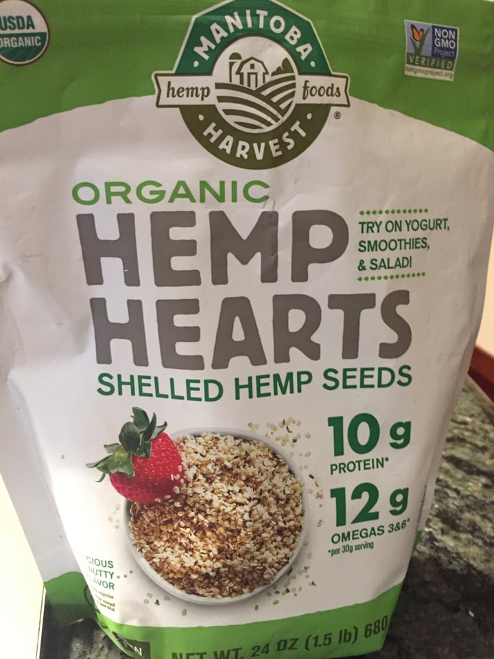 review photo of Manitoba Harvest Hemp Hearts shared by @dlouhyveg on 01 Jan 2021 - review