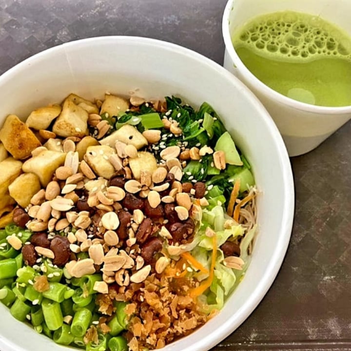 review photo of Living Wholesome Vegetarian (Thunder Tea Rice) Thunder Tea Rice Set shared by @justanotherveggie on 27 Dec 2021 - review