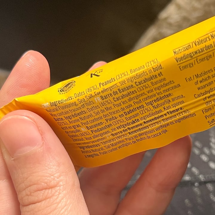 photo of Rude health Banana Peanut & Date Bar shared by @chiariconta on  11 May 2022 - review