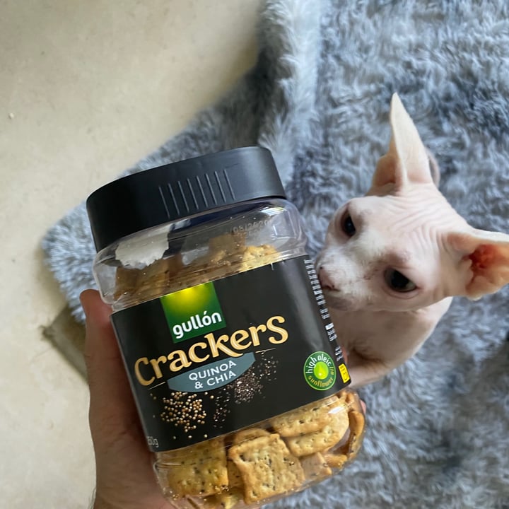 review photo of Gullón Crackers de chia y quinoa shared by @aarontorres on 08 Dec 2020 - review