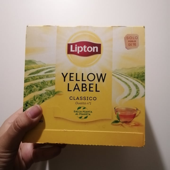 photo of Lipton Yellow label Classico shared by @estefanyreey on  20 May 2022 - review
