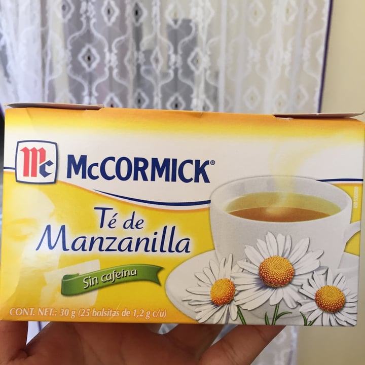 review photo of McCormick Té de Manzanilla shared by @angy15 on 30 Jun 2022 - review