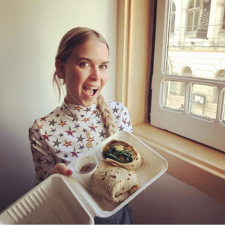 photo of COMOBA Burrito shared by @beboldandvegan on  09 Mar 2022 - review