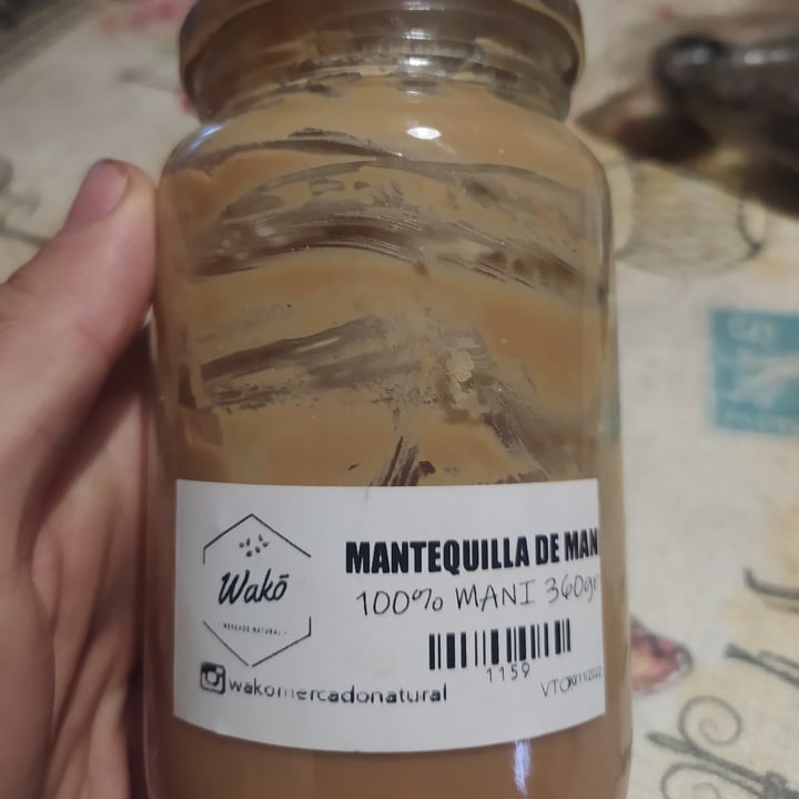 photo of Wako Mercado Natural Mantequilla de maní shared by @diogenes on  10 Jan 2022 - review