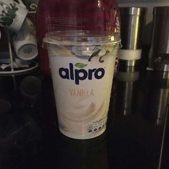 photo of Alpro Soy Yogurt Vanilla shared by @harveyrandall on  02 Oct 2020 - review