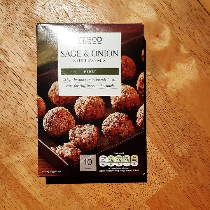 photo of Tesco Sage and onion mix shared by @cracklepop44 on  19 Dec 2021 - review