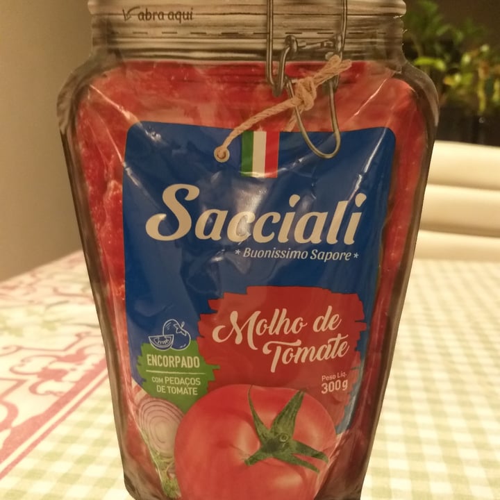 photo of Sacciali Tomate em pedaços shared by @danipinna on  29 Apr 2022 - review
