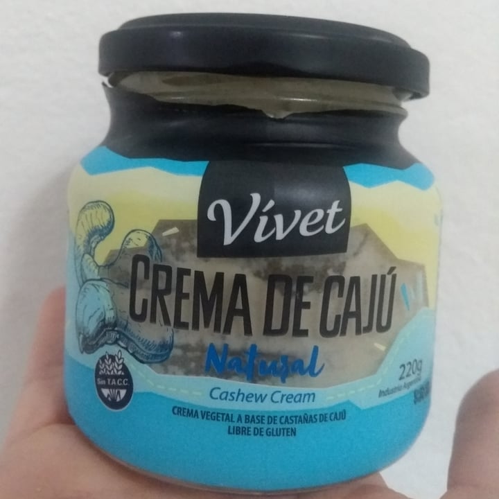review photo of Vívet Crema de Cajú Natural shared by @malenaruiz on 31 May 2021 - review