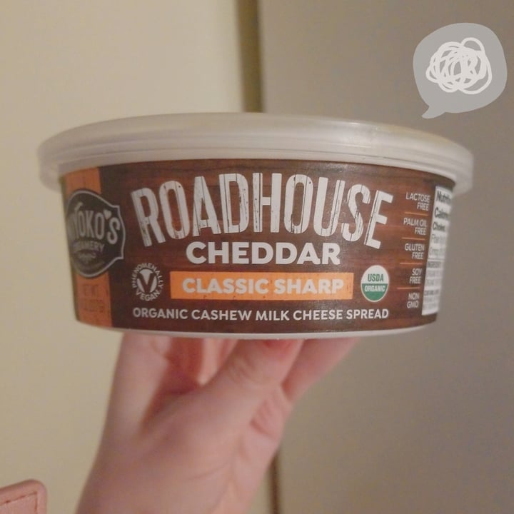 photo of Miyoko's Creamery Roadhouse Cheddar Classic Sharp shared by @babydolldaydreams on  30 Aug 2022 - review