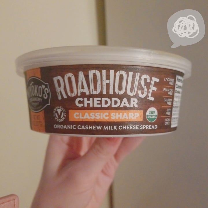 review photo of Miyoko's Creamery Roadhouse Cheddar Classic Sharp shared by @babydolldaydreams on 30 Aug 2022 - review
