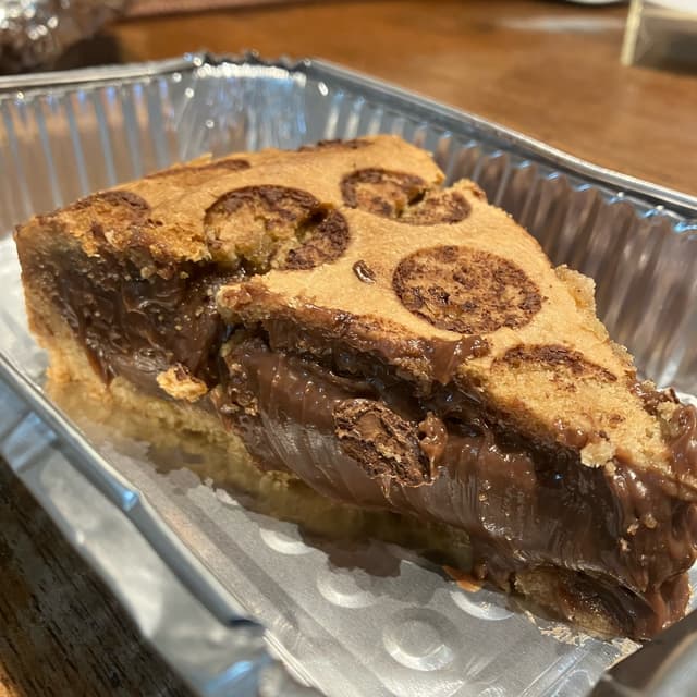 Foto do prato “torta cookie”