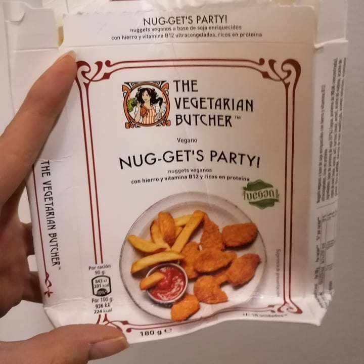 photo of The Vegetarian Butcher Nug-Get's Party! Beflügel Nuggets shared by @veganoonpics on  27 Dec 2021 - review
