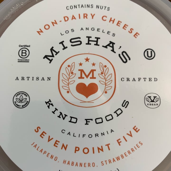 photo of Misha’s Cheese Misha’s Kind Foods Cheese shared by @veganjanel on  13 Feb 2022 - review