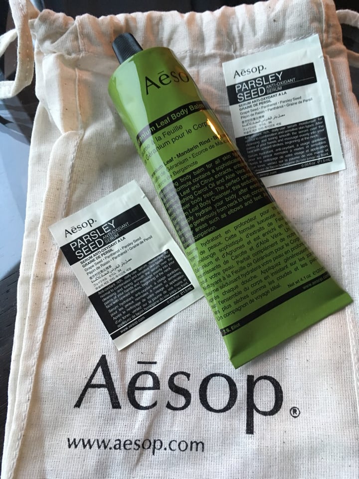 review photo of Aēsop Aesop Geranium Leaf Body Balm shared by @naenae on 13 Apr 2019 - review