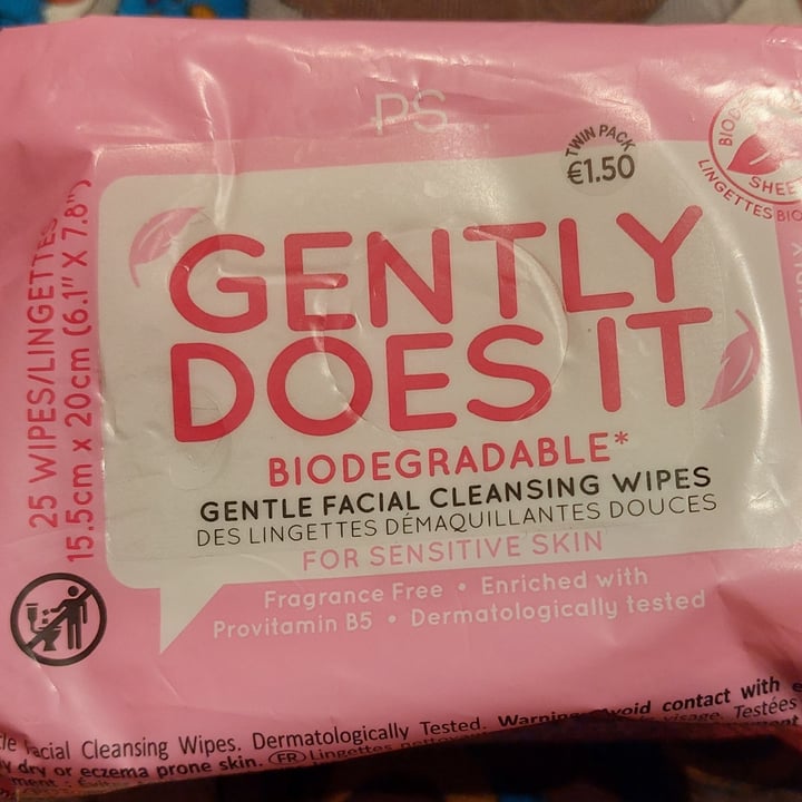 review photo of Gently Does It Gentle Facial Cleansing Wipes shared by @farigolarts on 23 Mar 2022 - review